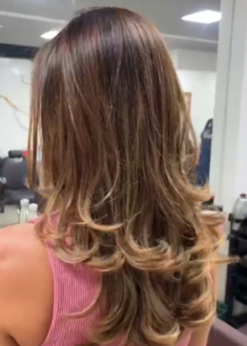 Coloração e mechas – Studio Chagas, Boqueirão, Praia Grande - SP – foto 18